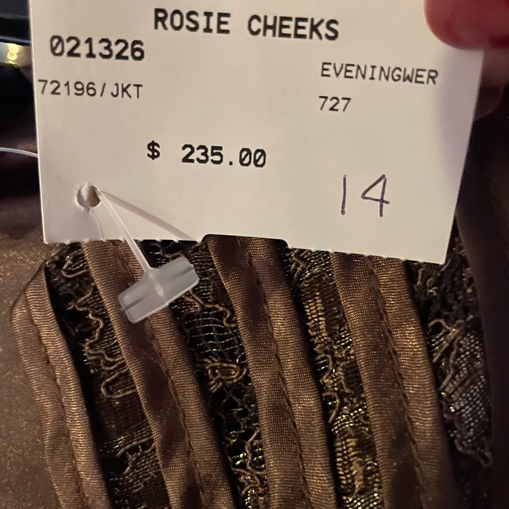 N0W $29 SUPER REDUCED SPECIAL Rich Copper Cartise Jacket & Skirt - Picture 5 of 14